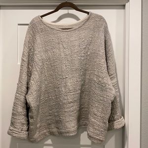 Jamie + the Jones hand-dyed mid-weight T sweater